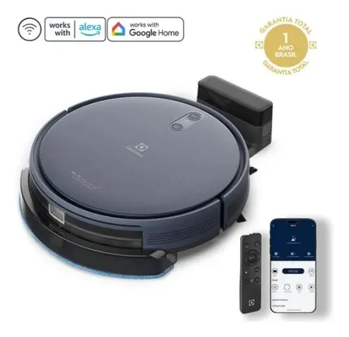 Destaque de Robô Aspirador Electrolux ERB44 com desconto no Bom de Oferta