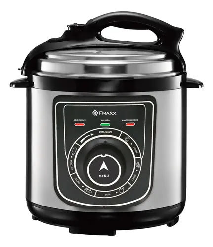 Destaque de Panela Pressão Elétrica Fmaxx 4L com desconto no Bom de Oferta