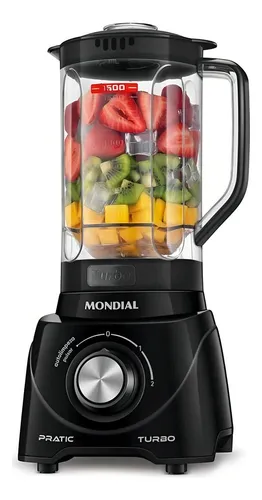 Destaque de Liquidificador Pratic Turbo Mondial com desconto no Bom de Oferta