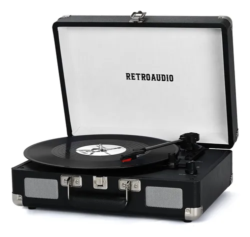 Destaque de Leitor Discussão Vinil Bluetooth Portátil com desconto no Bom de Oferta