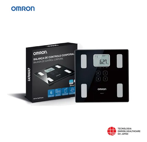 Destaque de Balança Bioimpedância Omron Hbf-222t com desconto no Bom de Oferta