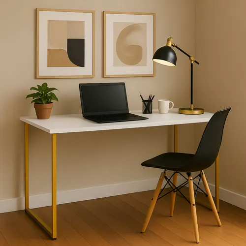Foto de Escrivaninha Industrial 110cm em oferta