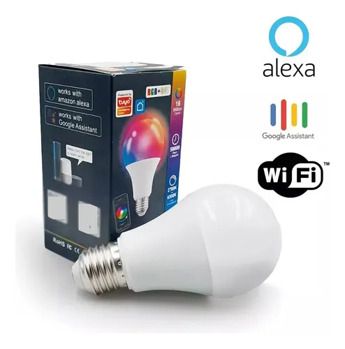 Destaque de Lâmpada Wifi Tuya com desconto no Bom de Oferta