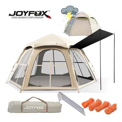 Destaque de Barraca Automática Pop Up Joyfox com desconto no Bom de Oferta