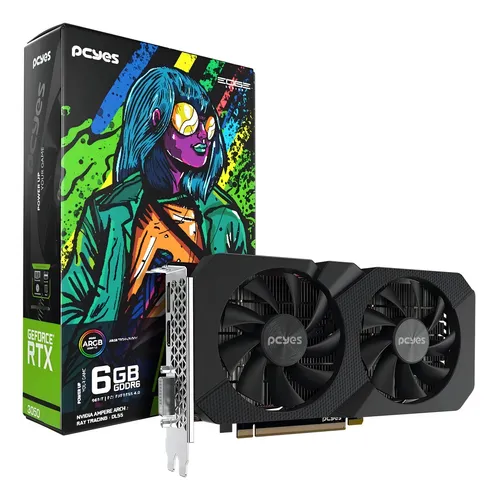 Destaque de PCYES GeForce RTX 3050 com desconto no Bom de Oferta