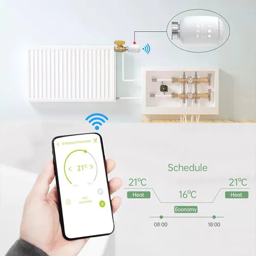 Destaque de Termostato Inteligente para Radiador com desconto no Bom de Oferta
