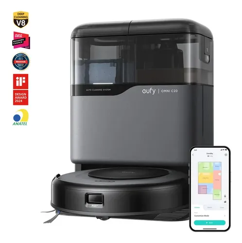 Destaque de Eufy Omni C20 com desconto no Bom de Oferta